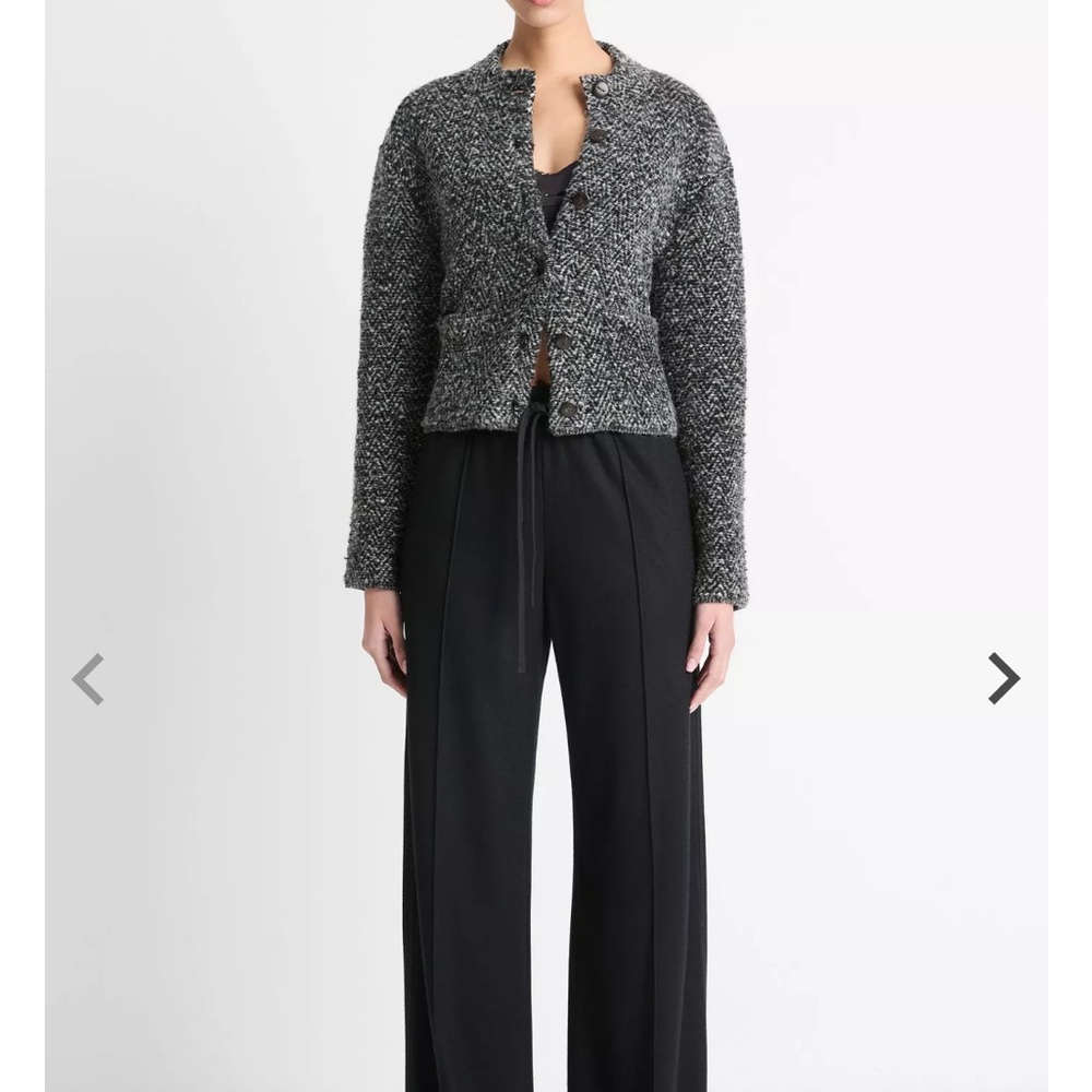 Vince Herringbone Cardigan, NWT!